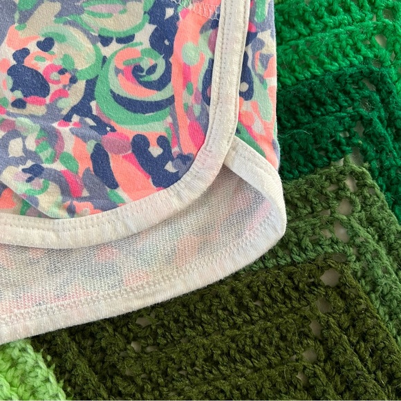 Lilly Pulitzer Chrissy beach shorts La Playa drawstring pockets size S 3” inseam - Picture 4 of 9